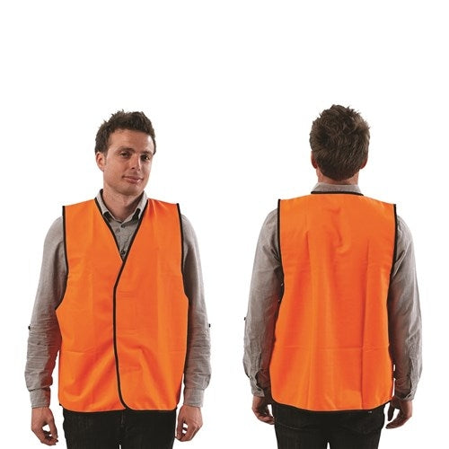 ProChoice® Fluro Orange Hi-Vest - NO Tape